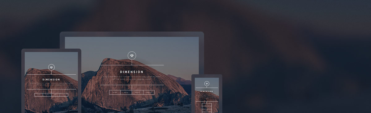 Dimension template preview