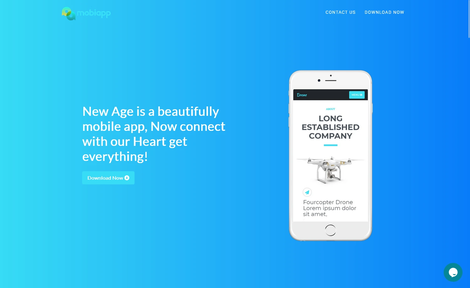 MobiApp template preview