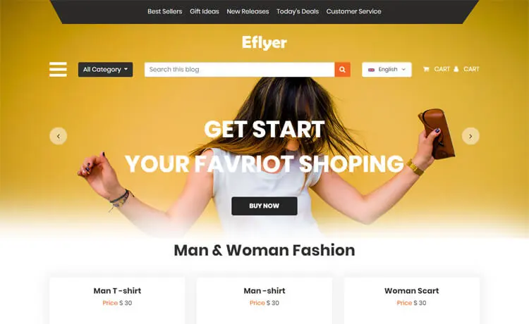 eFlyer template preview