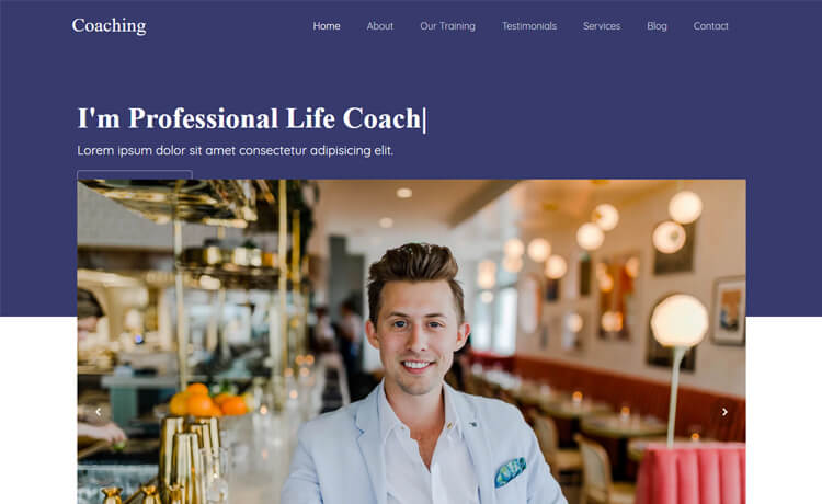 Coaching template preview